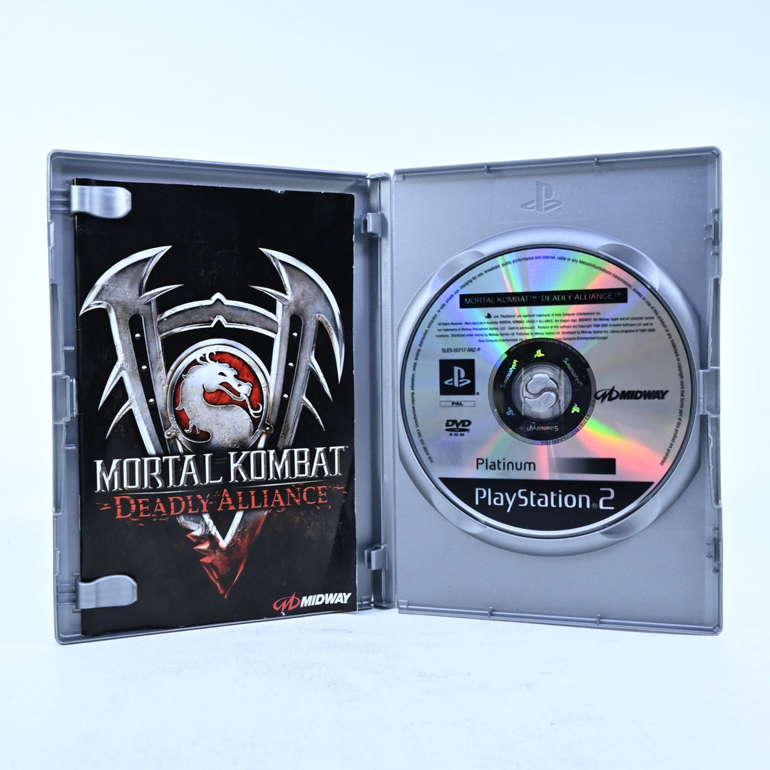 Mortal Kombat: Deadly Alliance - Sony Playstation 2 / PS2 Game + Manual - PAL
