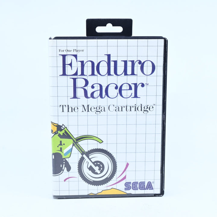 Enduro Racer - Sega Master System Game + Manual - PAL - FREE POST!
