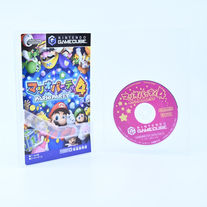 Mario Party 4 - Nintendo Gamecube Game + Manual - NTSC-J - FREE POST!