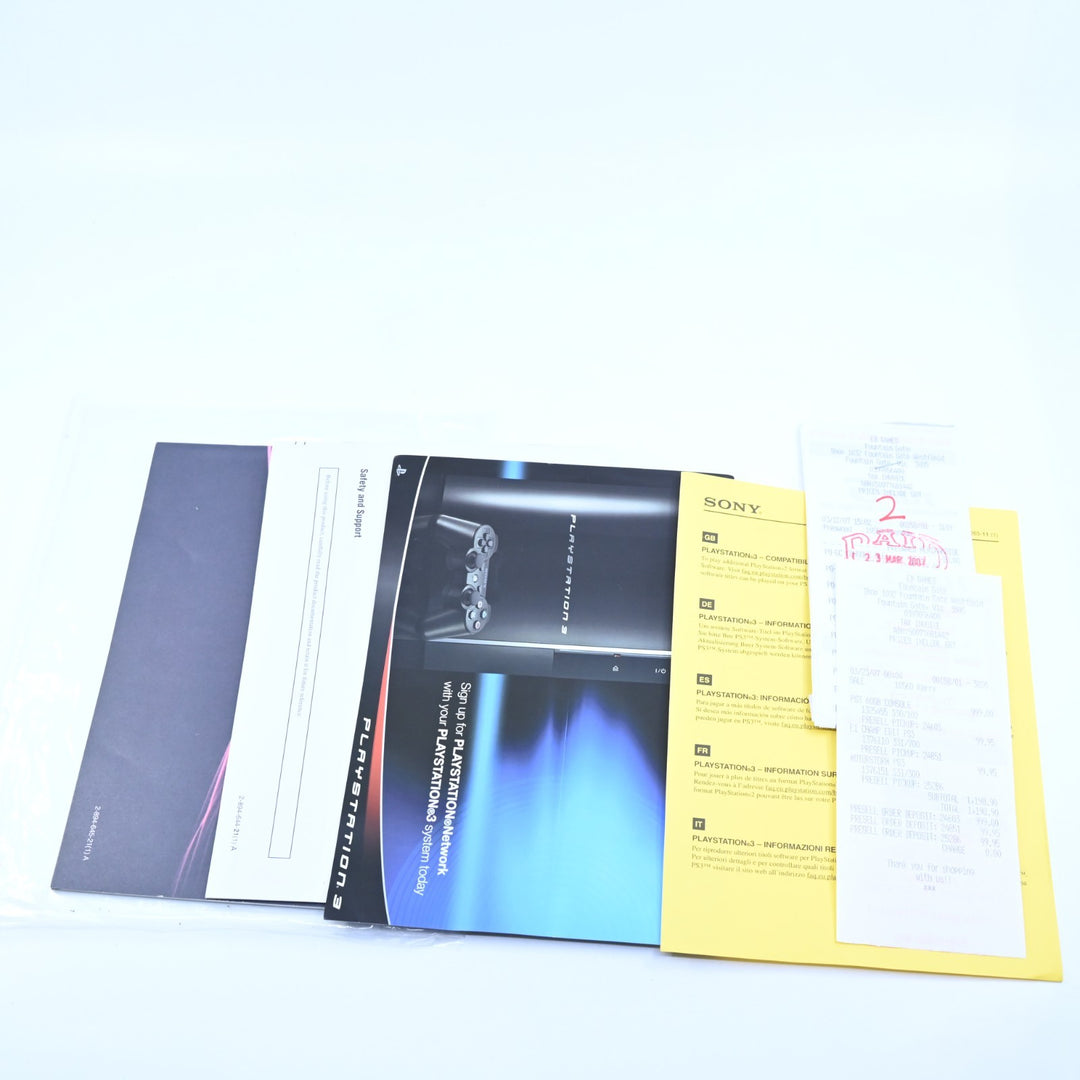 Backwards Compatible - Sony Playstation 3 / PS3 Boxed Console - PAL - 60GB
