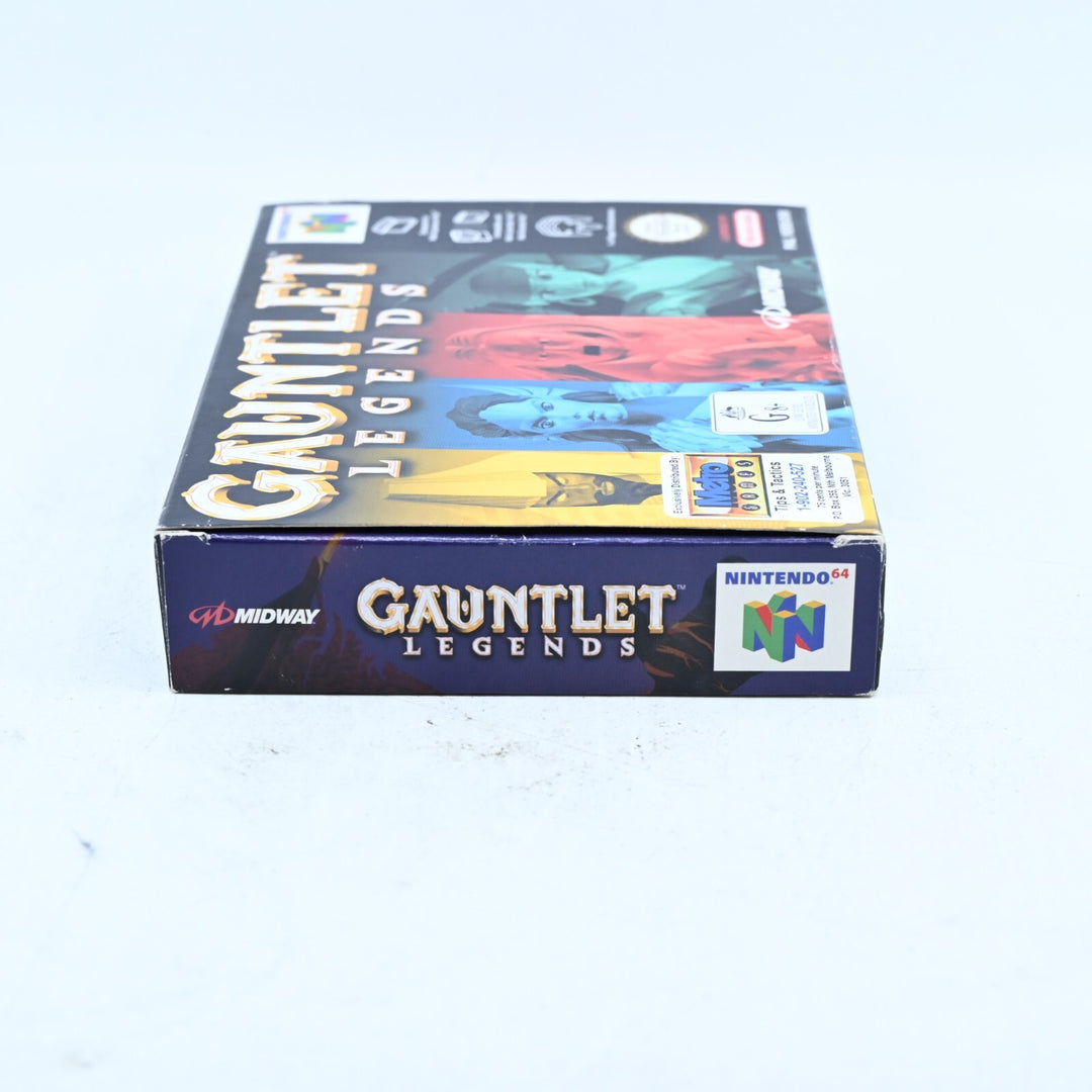 Gauntlet Legends - N64 / Nintendo 64 Boxed Game - PAL - FREE POST!