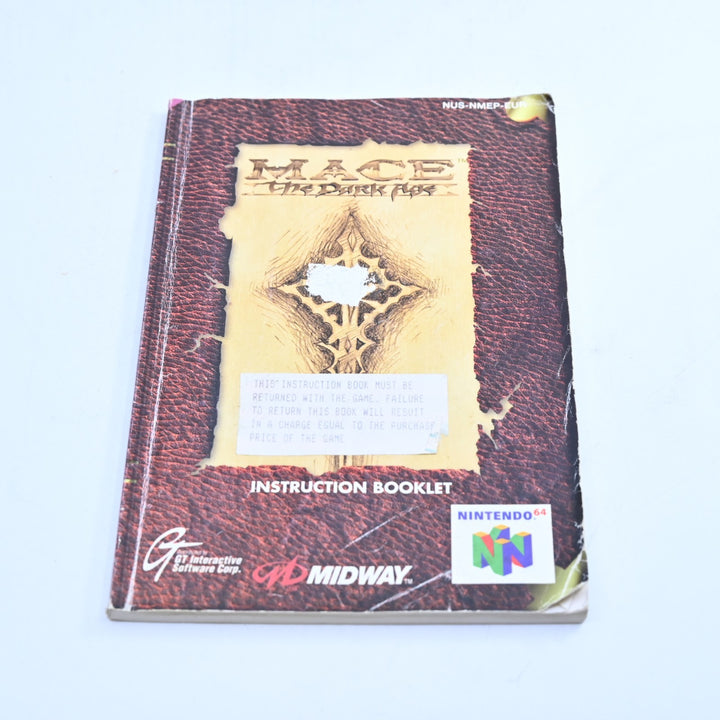 Mace: The Dark Age - N64 / Nintendo 64 Boxed Game - PAL - FREE POST!