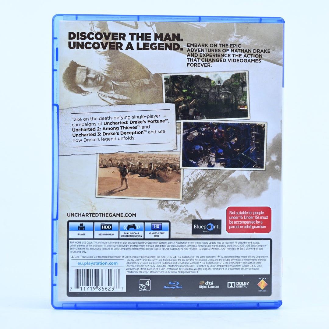 Uncharted: The Nathan Drake Collection - Sony Playstation 4 / PS4 Game