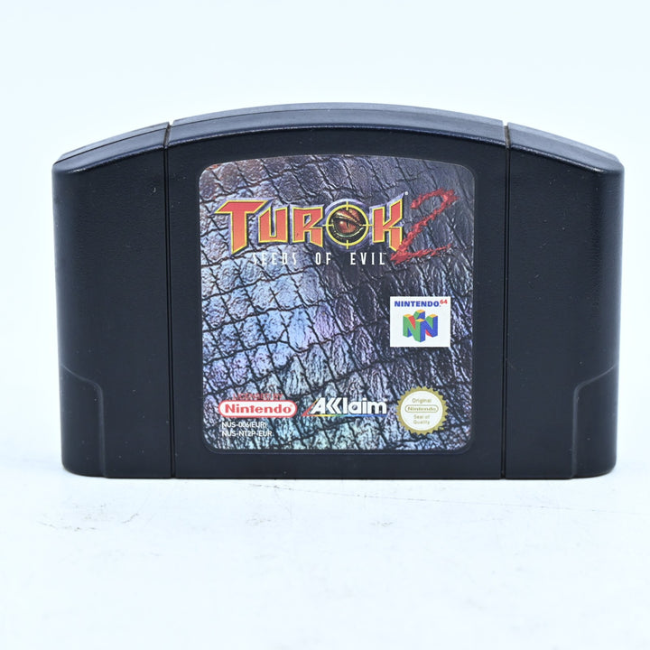 Turok 2: Seeds of Evil - N64 / Nintendo 64 Boxed Game - PAL - FREE POST!