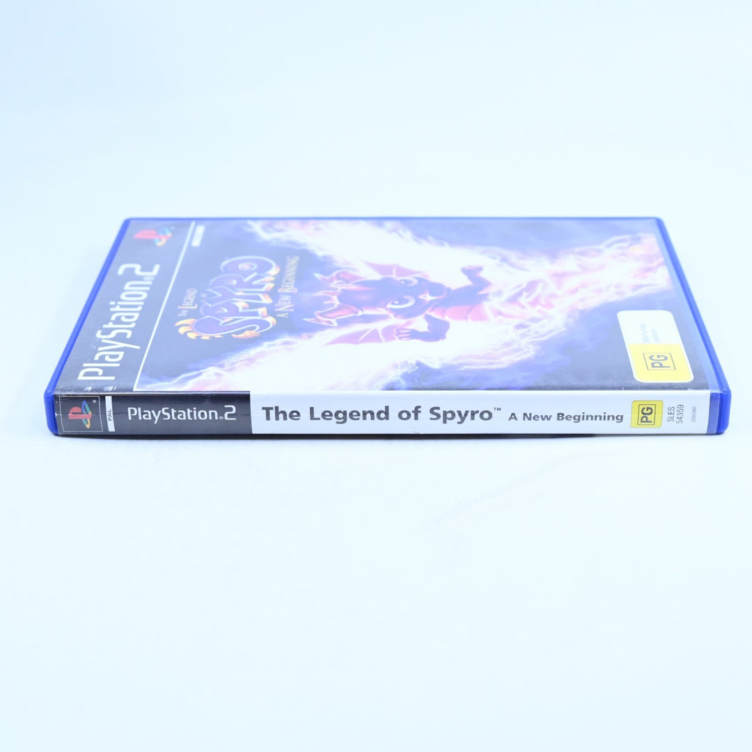 The Legend of Spyro: A New Beginning - Sony Playstation 2 / PS2 Game + Manual