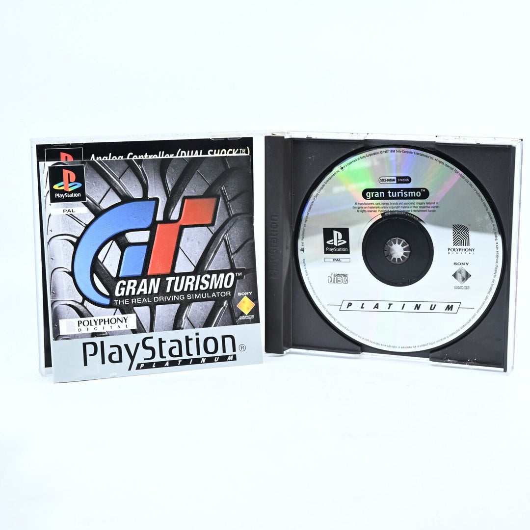 Gran Turismo - Sony Playstation 1 / PS1 Game + Manual - PAL - MINT DISC!