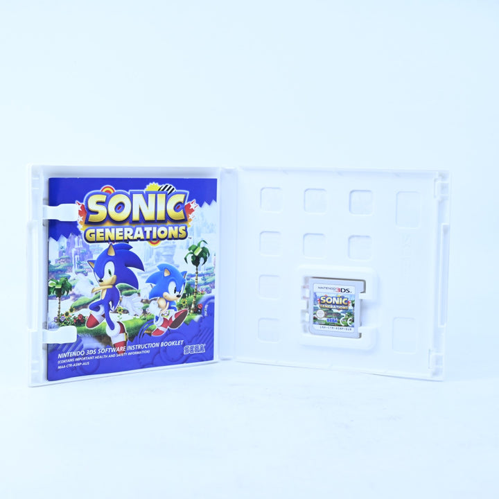 Sonic Generations - Nintendo 3DS Game - PAL + Manual - FREE POST!