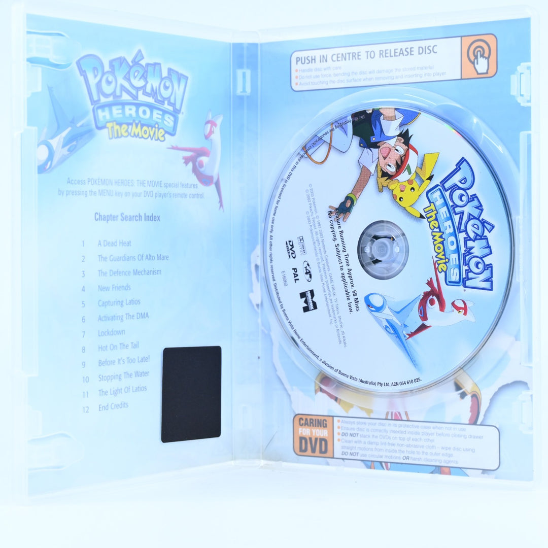 Pokemon Heroes The Movie - Region  4 - Anime DVD