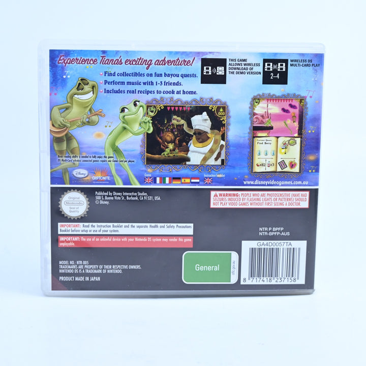 Disney's The Princess and the Frog - Nintendo DS Game - PAL + Manual