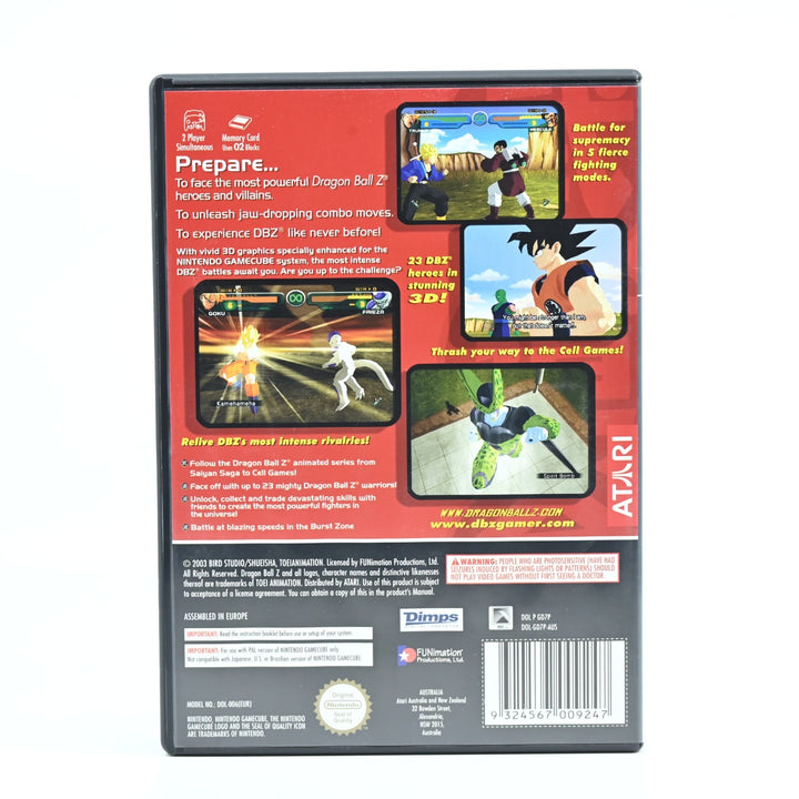 Dragon Ball Z: Budokai - Nintendo Gamecube Game + Manual - PAL - FREE POST!
