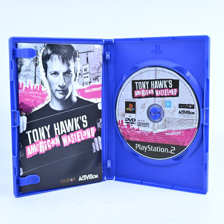 Tony Hawk's American Wasteland - Sony Playstation 2 / PS2 Game + Manual - PAL