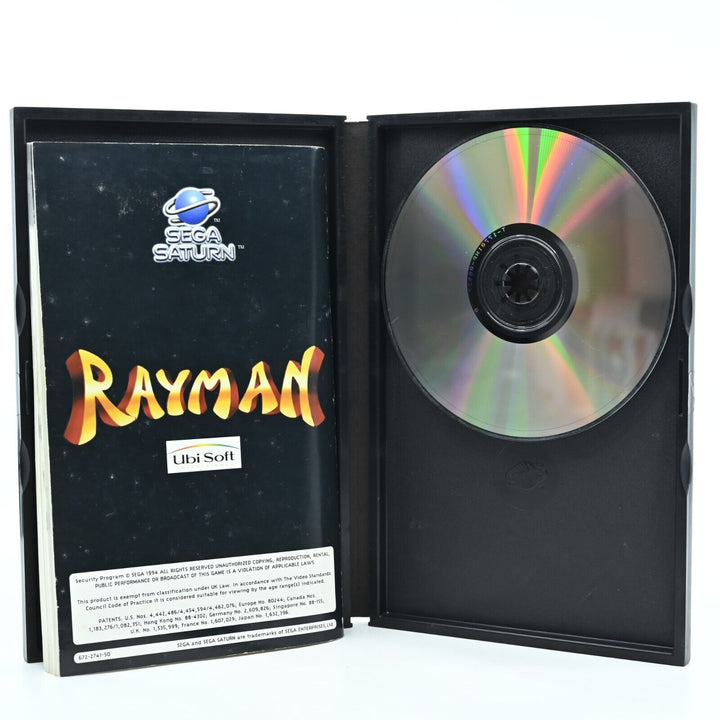 Rayman - Sega Saturn Game - PAL - FREE POST!