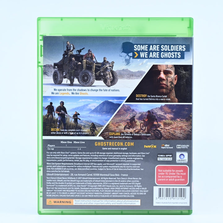 Tom Clancy's Ghost Recon Wildlands - Xbox One Game - PAL - FREE POST!