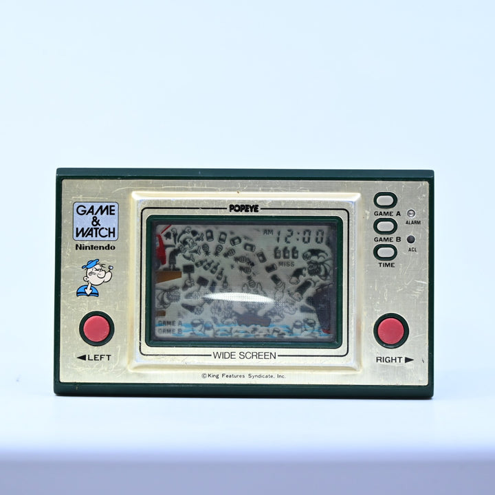 Popeye - PP-23  - No Battery Cover - Nintendo Game & Watch Console - FREE POST!