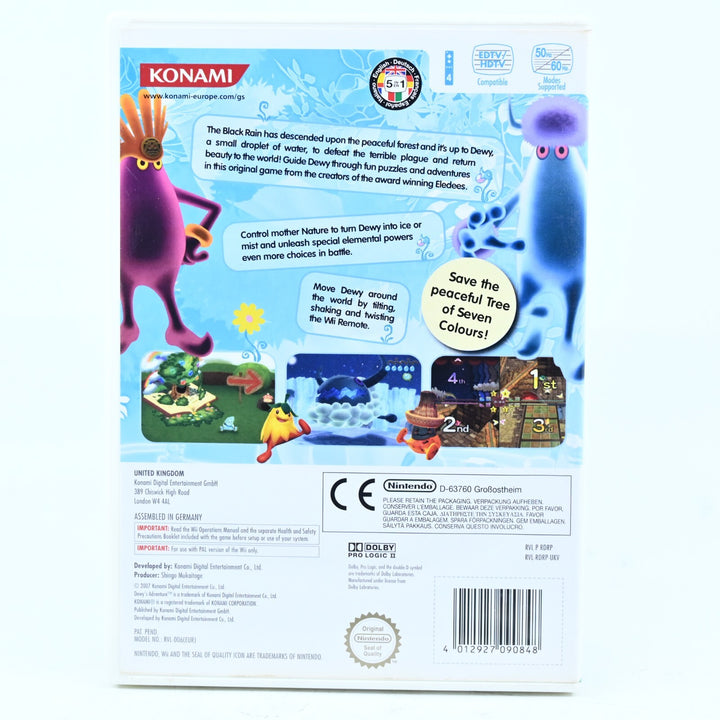 Dewy's Adventure - Nintendo Wii Game - No Manual - PAL - FREE POST!