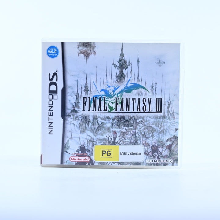 Final Fantasy III - Nintendo DS Game - PAL - No Manual - FREE POST!
