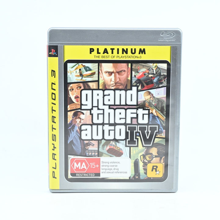 Grand Theft Auto IV - Sony Playstation 3 / PS3 Game + Manual - No Map