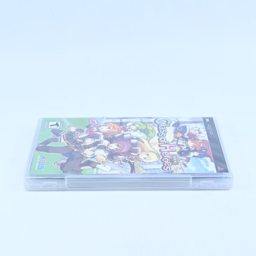 SEALED! Class of Heroes - Sony PSP Game + Manual - Region Free - FREE POST!