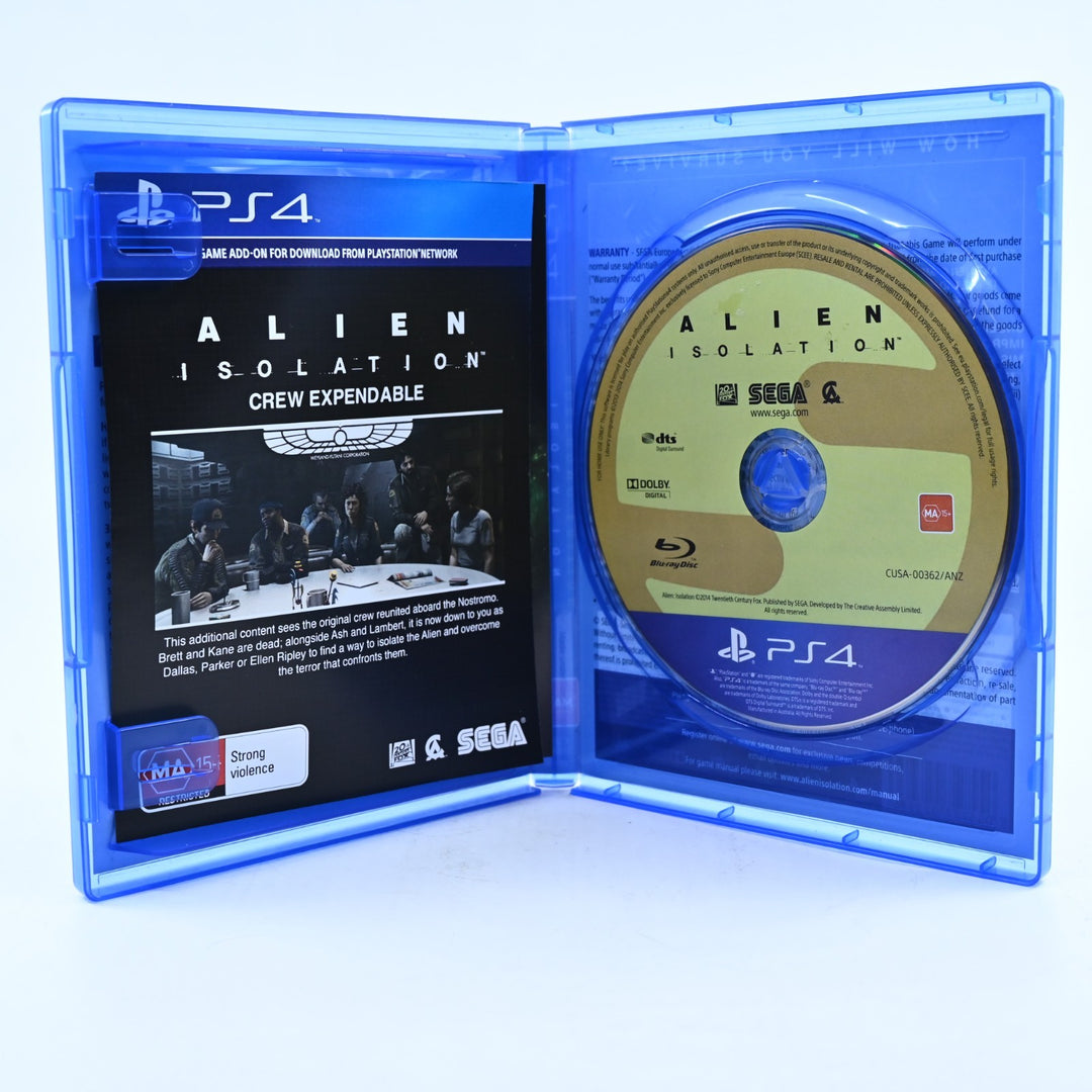 Alien Isolation: Nostromo Edition - Sony Playstation 4 / PS4 Game - FREE POST!