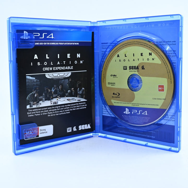 Alien Isolation: Nostromo Edition - Sony Playstation 4 / PS4 Game - FREE POST!