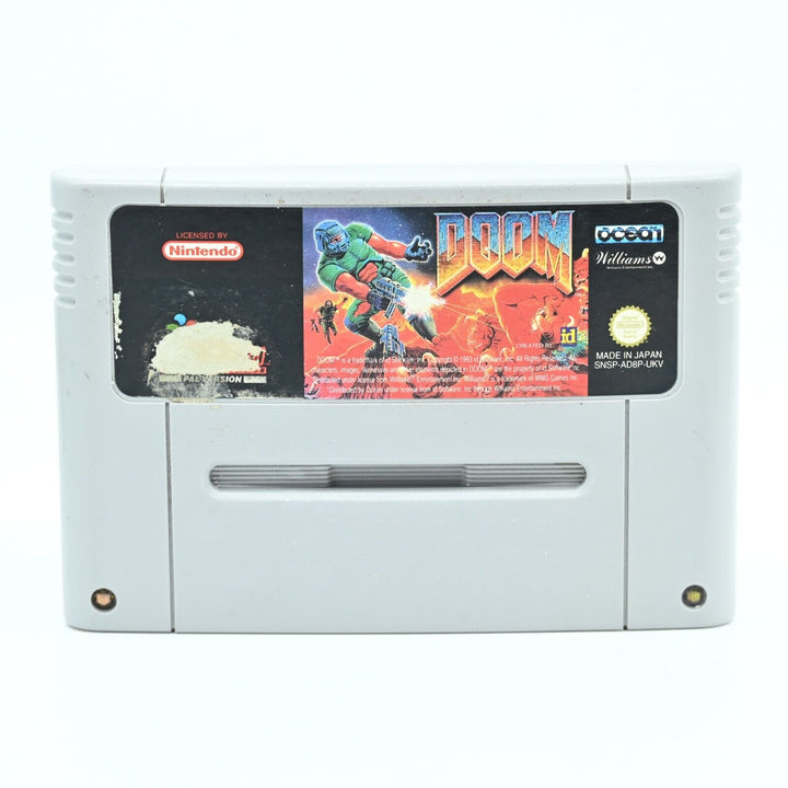 DOOM - Super Nintendo / SNES Game - PAL - FREE POST!