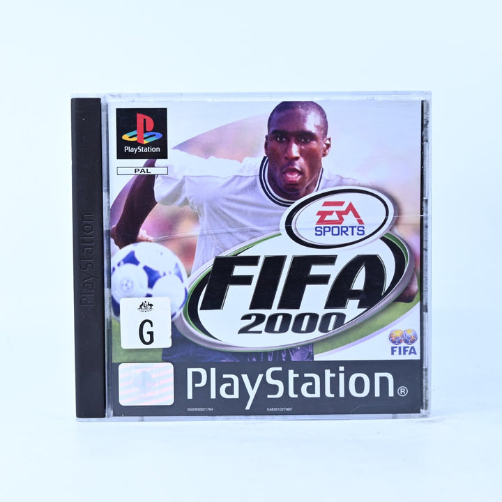 FIFA 2000 - Sony Playstation 1 / PS1 Game + Manual - PAL - MINT DISC!