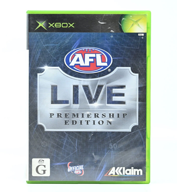 AFL: Live Premiership Edition - Xbox Game - PAL - FREE POST!