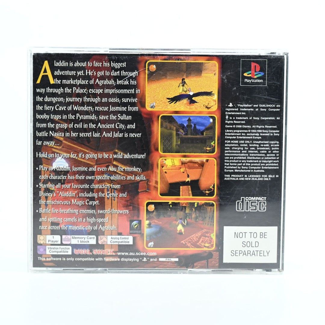 Disney's Aladdin in Nasira's Revenge - Sony Playstation 1 / PS1 Game - PAL