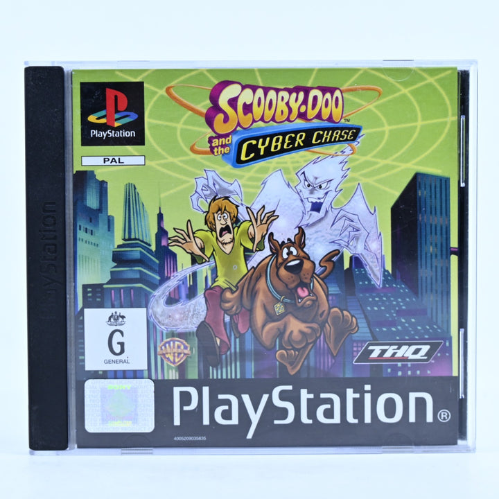 Scooby-Doo and the Cyber Chase - Sony Playstation 1 / PS1 Game + Manual - PAL
