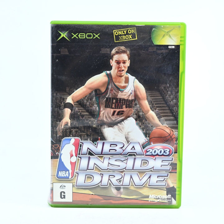 NBA Inside Drive 2003 - Original Xbox Game + Manual - PAL - NEAR MINT DISC!