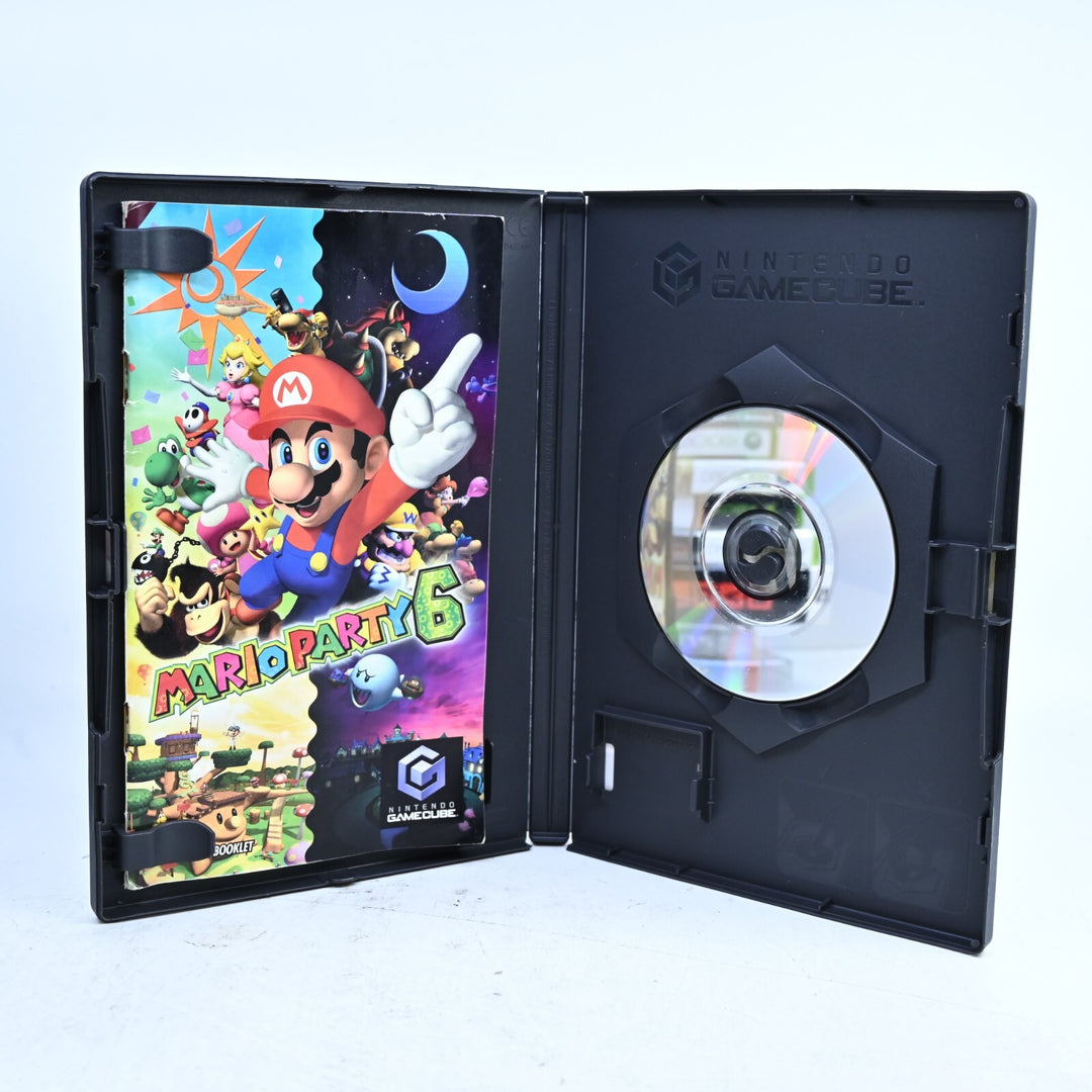 Mario Party 6 + Microphone - Nintendo Gamecube Game + Manual - PAL - FREE POST!