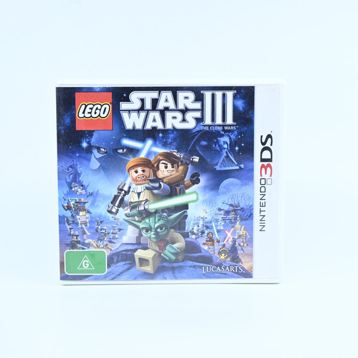 LEGO Star Wars III 3 - Nintendo 3DS Game - PAL + Manual - FREE POST!