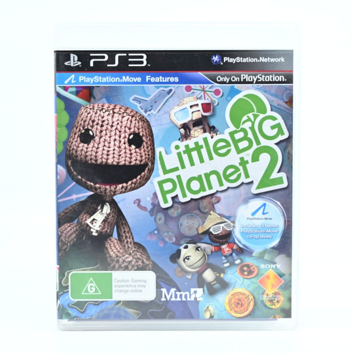 Little Big Planet 2 - Sony Playstation 3 / PS3 Game + Manual - FREE POST!