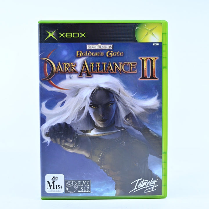 Baldur's Gate Dark Alliance II - Original Xbox Game + Manual - PAL - MINT DISC!