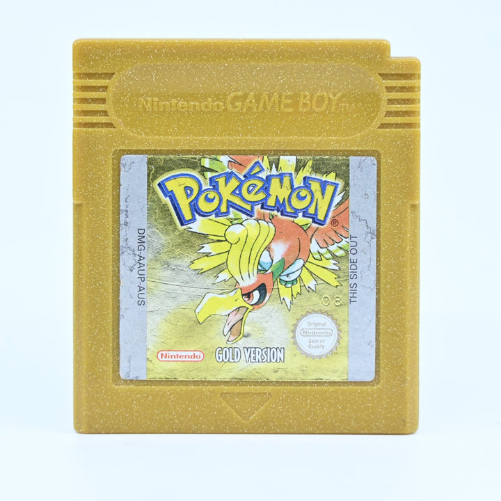 Pokemon Gold Version - Nintendo Gameboy Color Game - PAL - NEW SAVE BATTERY!