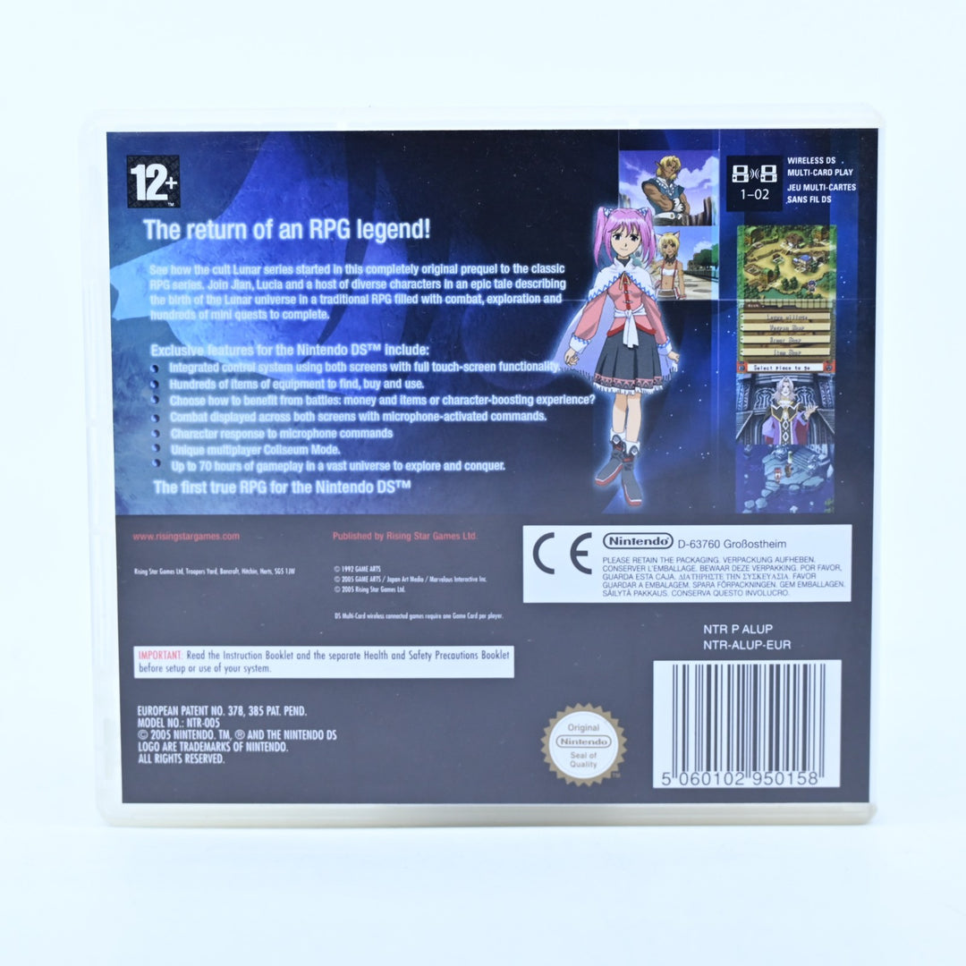 Lunar Genesis - Nintendo DS Game - REGION FREE + Manual - FREE POST!
