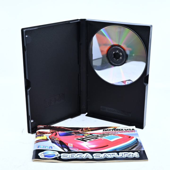 Daytona USA Championship Circuit Edition - Sega Saturn Game + Manual - PAL