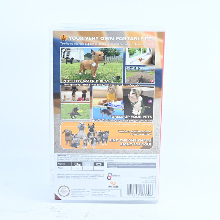 Little Friends: Dogs & Cats - Nintendo Switch Game - FREE POST!