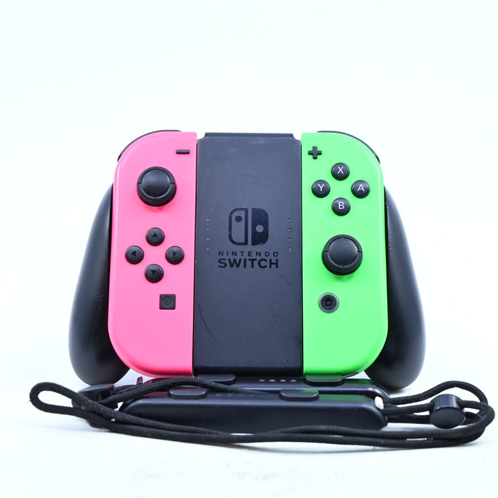 Neon Green / Neon Pink Joycons - Nintendo Switch Accessory - FREE POST!