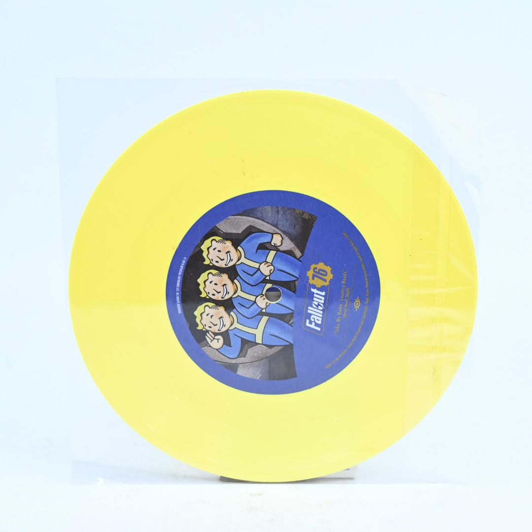 SEALED! Fallout 76 - Steelbook +  7" Record Take Me Home Country Roads  PS4 Game