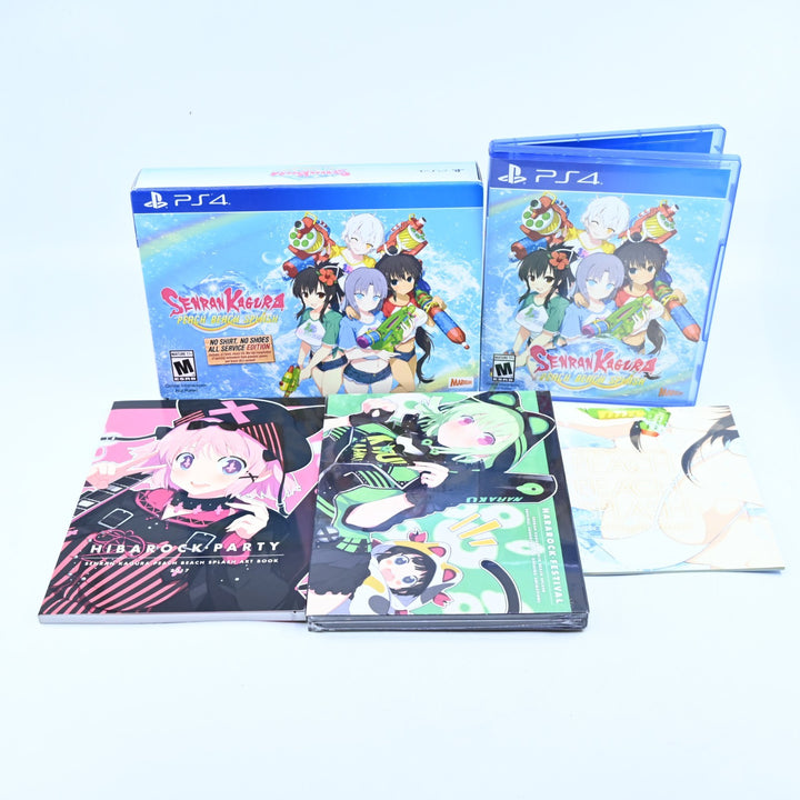 Senran Kagura Peach Beach Splash - No Shirt No Shoes All Service Ed. - PS4 Game