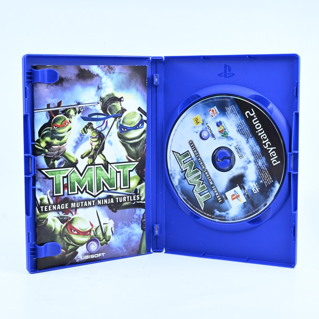 TMNT: Teenage Mutant Ninja Turtles - Sony Playstation 2 / PS2 Game + Manual