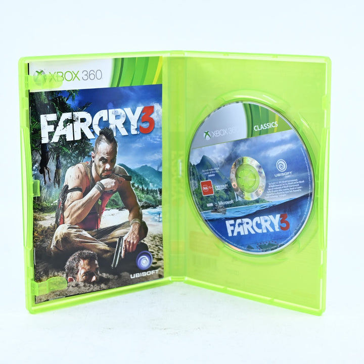 Far Cry 3 - Xbox 360 Game + Manual - PAL - MINT DISC!