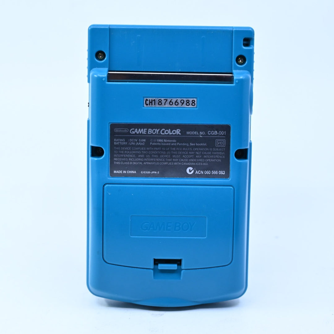 Teal Nintendo Gameboy Color Console - CGB-001 - FREE POST!