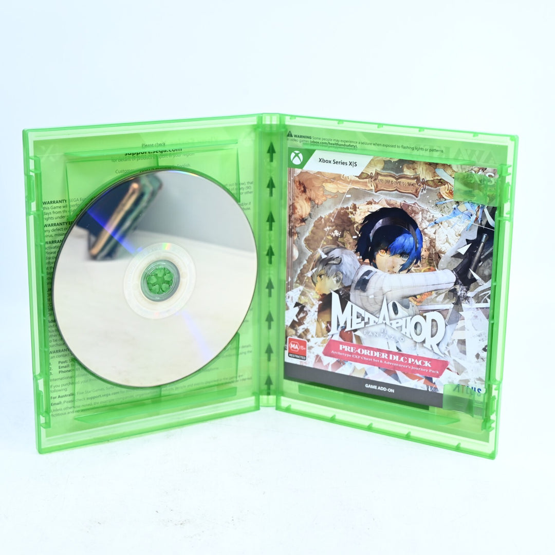 Metaphor: Refantazio - Xbox Series X Game - PAL - FREE POST!