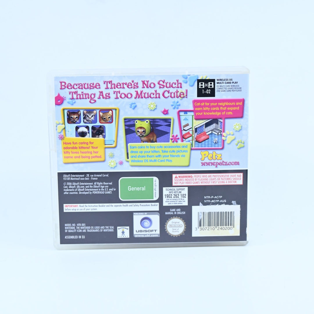 Catz - Nintendo DS Game - PAL + Manual - FREE POST!
