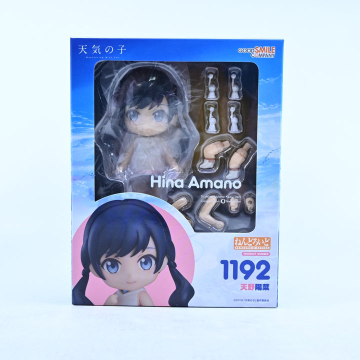 SEALED Hina Amano - Weathering with You Nendoroid 1192 - Good Smile Anime Figure