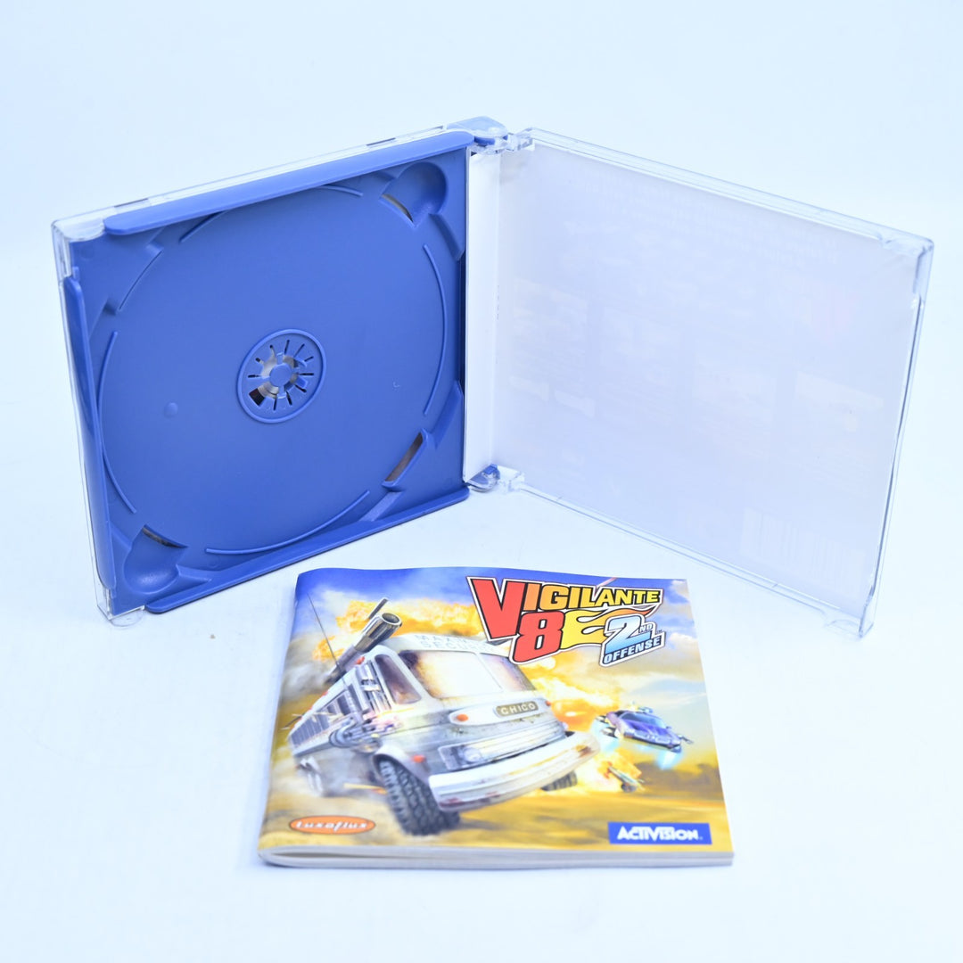 Vigilante 8: Second Offense - Sega Dreamcast Game - PAL + Manual MINT DISC!