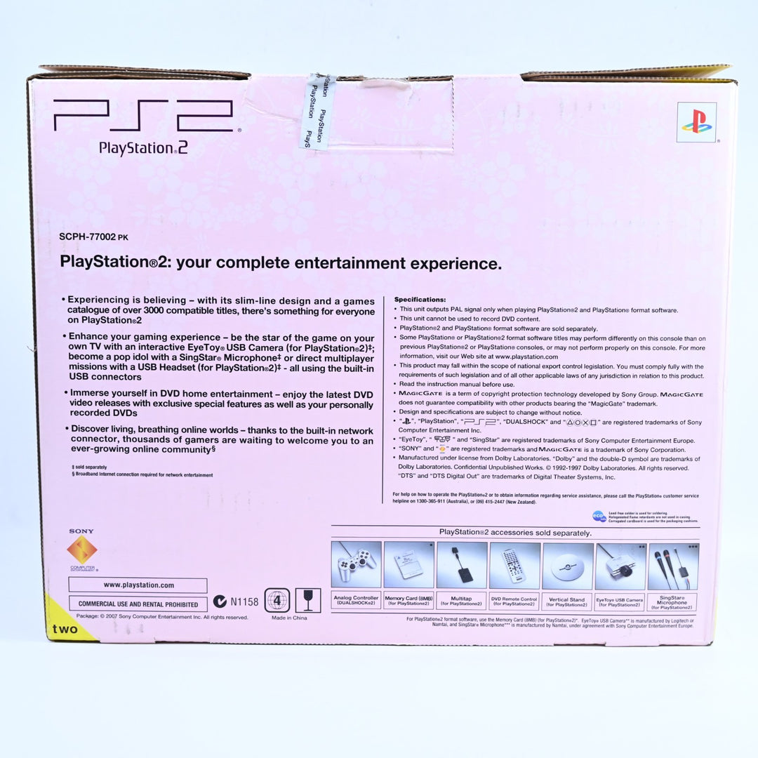UNUSED! Pink Sony Playstation 2 / PS2 Slim Console - AUS PAL - FREE POST!