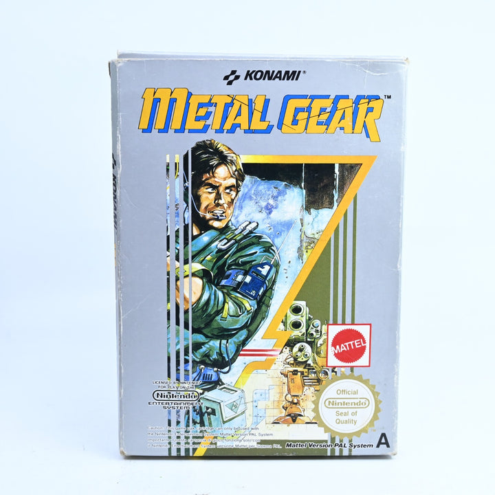 Metal Gear - Nintendo Entertainment System / NES Boxed Game - No Map - PAL